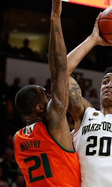 Wake Forest hands Miami its third loss in four games
